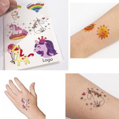 Colorful Temporary Tattoo 2