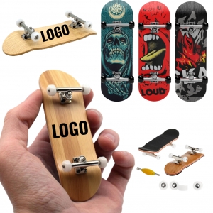 Custom 5-Layer Maple Wood Mini Finger Skateboard