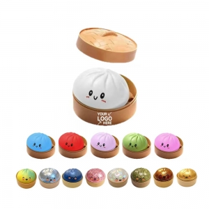 Soft TPR Steamed Bun Stress Reliever