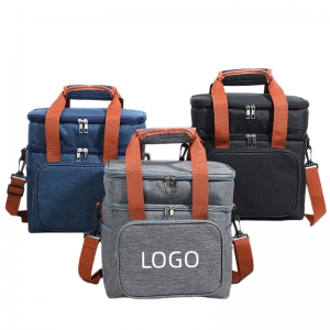 Double-layer Oxford Cloth Lunch Bag