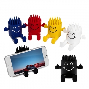 Spiky Hair Gug Silicone Phone Stand
