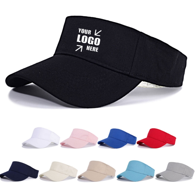 Adjustable Cotton UV Protection Sun Visor Hat
