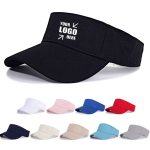 Adjustable Cotton UV Protection Sun Visor Hat