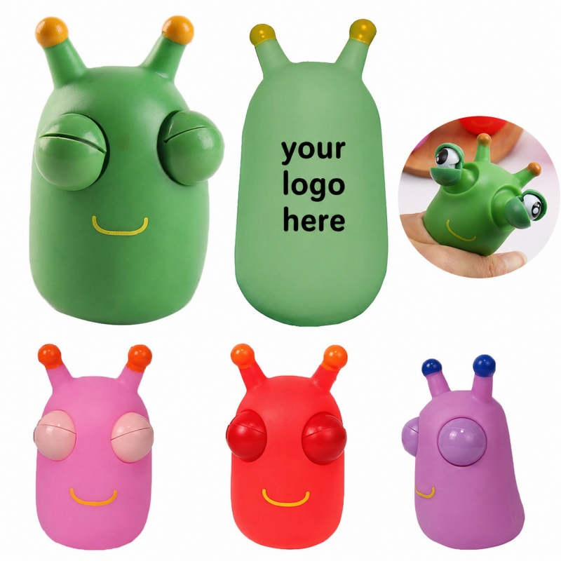 Eye-popping Worm Squeeze Toy Eye-popping Worm Squeeze Toy