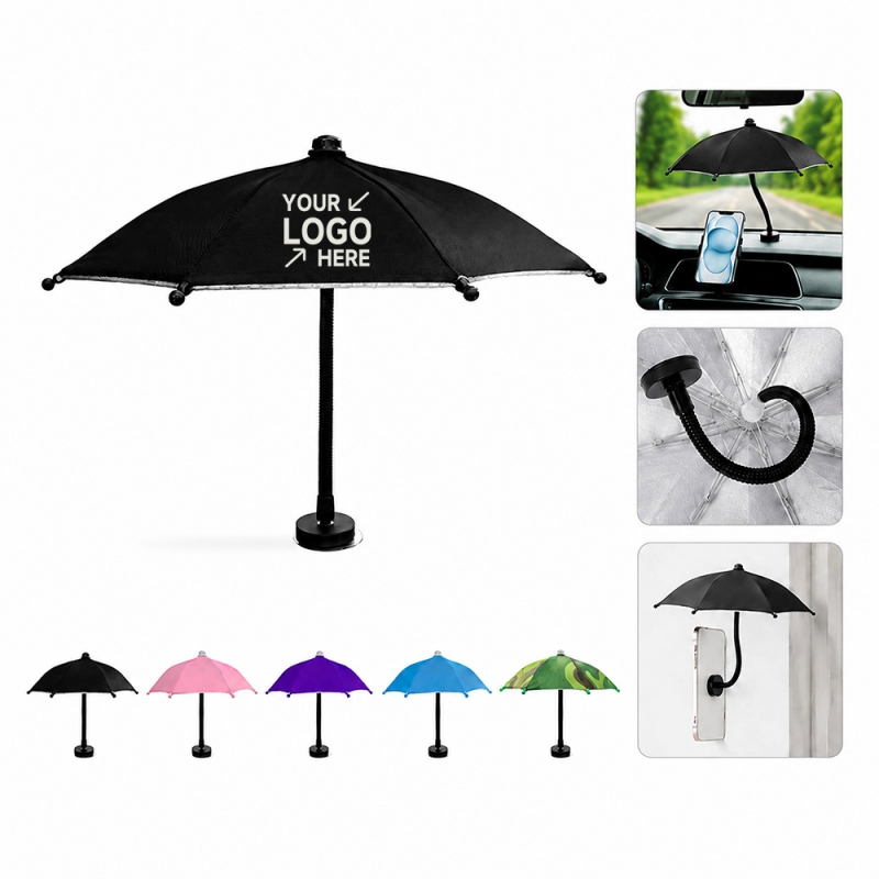 Mini Magnetic Car Phone Umbrella Mini Magnetic Car Phone Umbrella
