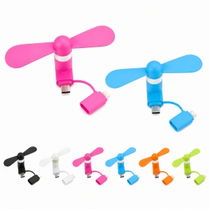 Type-c 2-in-1 Mobile Phone Fan