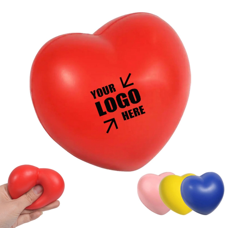 Heart Shaped Stress Relief Squeeze Ball Heart Shaped Stress Relief Squeeze Ball