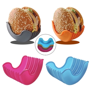 Silicone Hamburger Storage Container