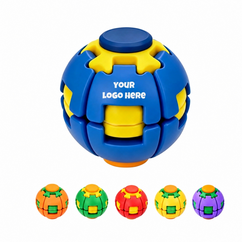 Press & Spin Fidget Ball