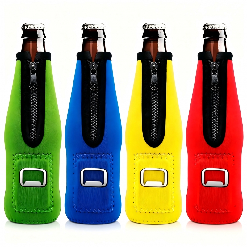 Cup Sleeve with Built-in Bottle Opener On Back| Cup Sleeve with Built-in Bottle Opener On Back|