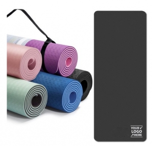 Yoga Mat With Strap: 4mm Mat