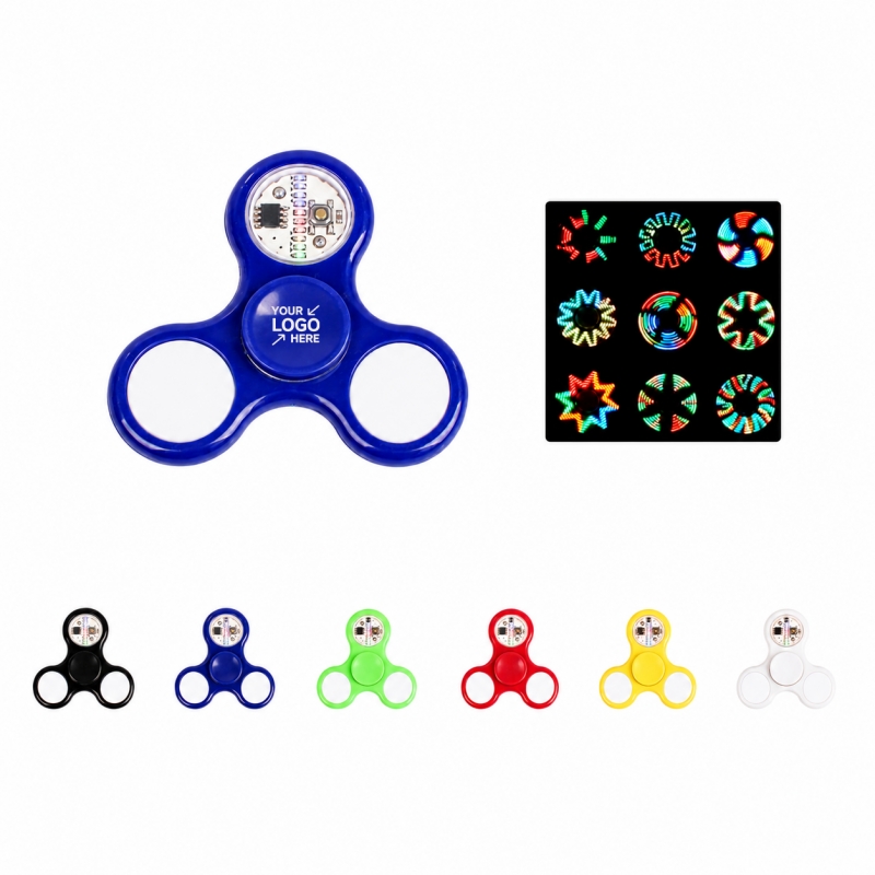 LED Light-Up Fidget Spinner Toy LED Light-Up Fidget Spinner Toy
