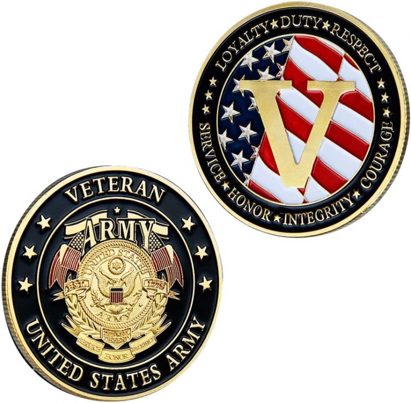 1 3/4 Brass Challenge Coin 1 3/4 Brass Challenge Coin